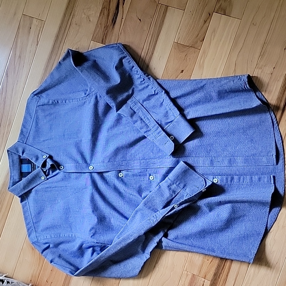 Zara slim fit dress shirt large